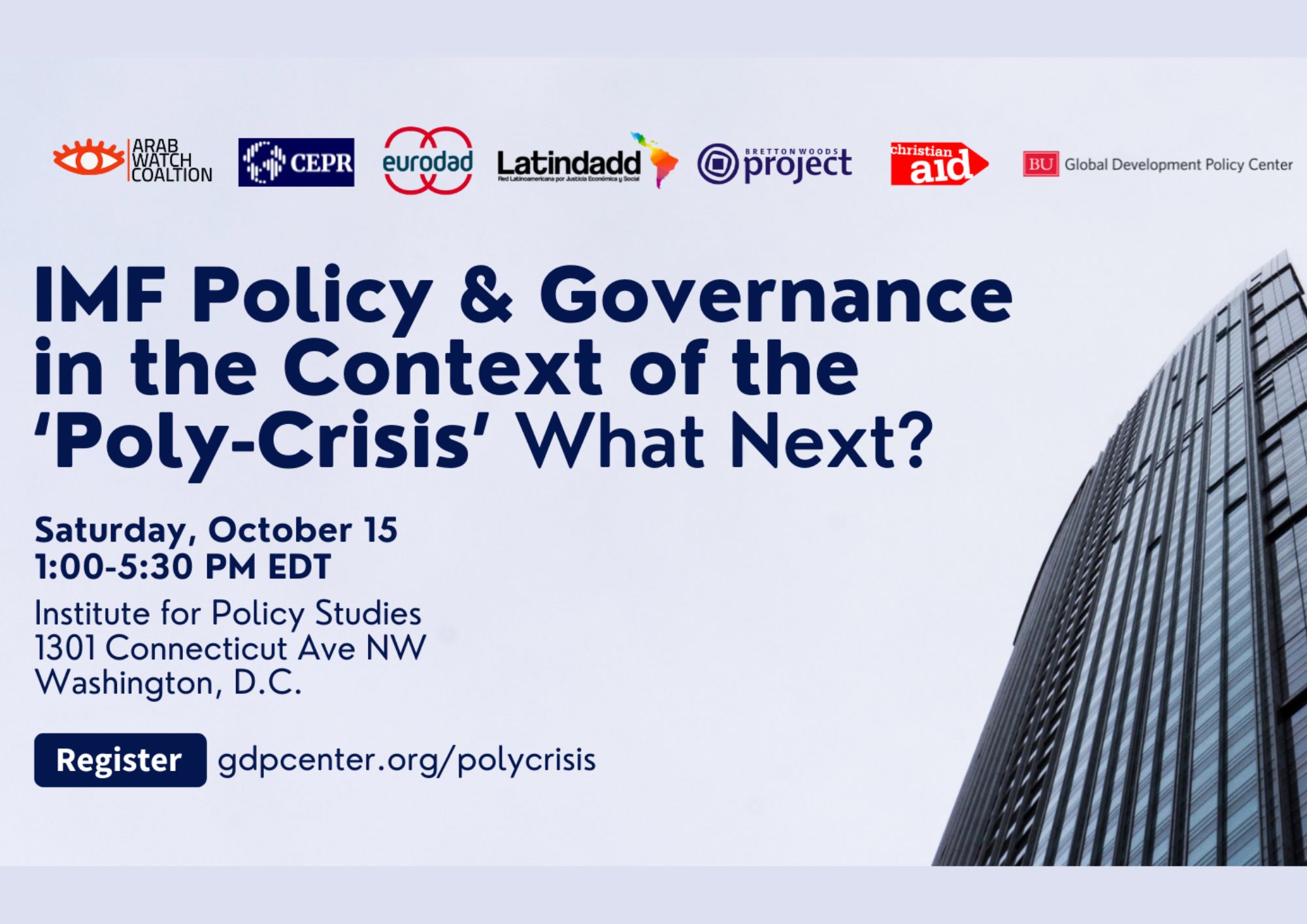  IMF policy and governance in the context of the ‘poly-crisis’: What next?