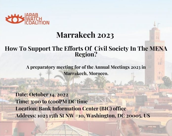 Marrakech 2023: How To Support The Efforts Of Civil Society In The MENA Region?