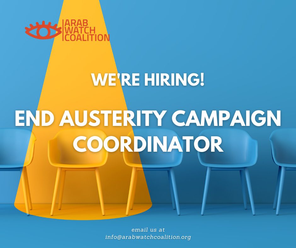 We Are Hiring! Global End Austerity Campaign Coordinator