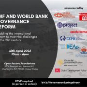 IMF and World Bank governance reform: Enabling the international system to meet the challenges of the 21st century
