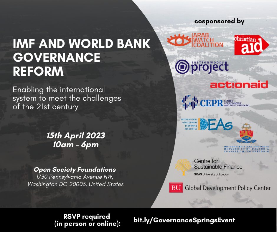 IMF and World Bank governance reform: Enabling the international system to meet the challenges of the 21st century